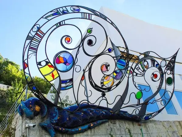 Stained glass butterfly