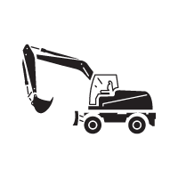 Wheled Escavators